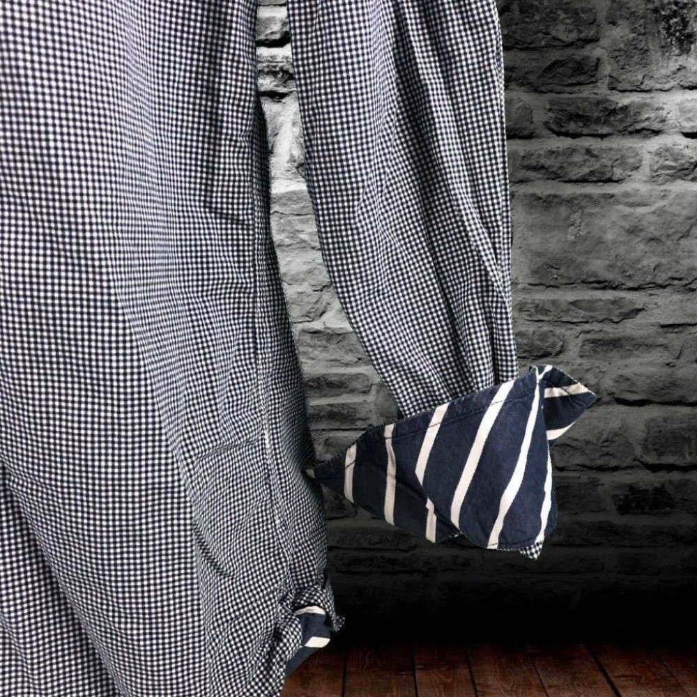 TOMMY HILFIGER CHECKERED BLUE BUTTON DOWN MENS M - Picture 6 of 7